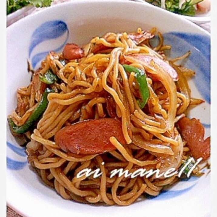 生ラーメンでソース焼きそば レシピ 作り方 By Mane11 楽天レシピ